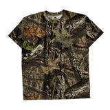 Mossy Oak Camo T-Shirt - Large Multicoloured Cotton