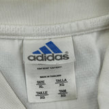 Vintage Number 15 Adidas Football Football Shirt - XL White Polyester
