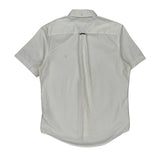 Tommy Hilfiger Short Sleeve Shirt - Medium White Cotton