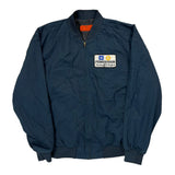 Gm Powertrain Tonawanda Engine Red Kap Bomber Jacket - XL Navy Polyester Blend