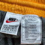 Nike Contrast Stitch Sport Shorts - Large Gray Nylon