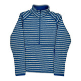 Patagonia Striped Fleece - Small Gray Polyester