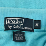 Polo By Ralph Lauren Polo Shirt - Medium Blue Cotton