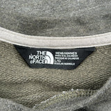 The North Face Sweatshirt - Large Grey Cotton Blend