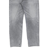 LEVI'S 501 Mens Jeans Grey Regular Straight Denim Medium W36 L32 Classic Button