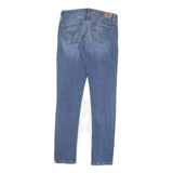 LEVI'S 524 Womens Jeans Blue Slim Skinny Denim W28 L30 Stretch Casual