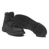 TIMBERLAND Boys Leather Black Ankle Boots UK 6 Durable Casual Outdoor