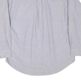 TOMMY HILFIGER Mens Grey Plain Shirt M Button-Down Collar Long Sleeve Casual