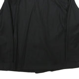 W. ZARA Womens Black Wool Double Breasted Jacket L Woven Classic Tailored