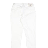 TRUE RELIGION Womens Slim White Jeans Denim W27 L30 Stylish Comfort Zip Closure