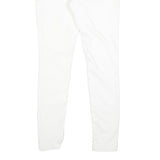 TRUE RELIGION Womens Slim White Jeans Denim W27 L30 Stylish Comfort Zip Closure