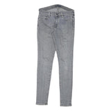 LEVI'S Womens Jeans Blue Slim Skinny Denim Medium W27 L30 Zip Closure