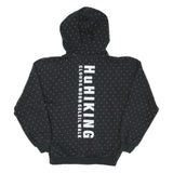 ADIDAS Womens Black Hoodie UK 6 Cotton Blend Hooded Sweatshirt