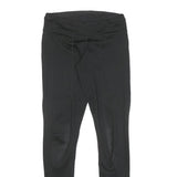 ADIDAS Womens Joggers Black XS W24 L27 Slim Tapered Polyester Blend Activewear