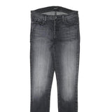 J BRAND Womens Jeans Black Regular Skinny Denim Medium W26 L30 Stylish Fit