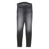 J BRAND Womens Jeans Black Regular Skinny Denim Medium W26 L30 Stylish Fit