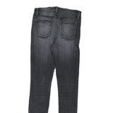 J BRAND Womens Jeans Black Regular Skinny Denim Medium W26 L30 Stylish Fit