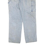 DICKIES Mens Regular Fit Light Blue Denim Jeans W40 L34 Zip Closure Casual Wear