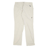 COLUMBIA Womens Regular Beige Zip Trousers W34 L32 Casual Outdoor Lightweight
