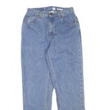 LIZ CLAIBORNE Womens Blue Jeans Regular Straight Denim Light W28 L30 Classic Fit