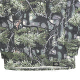 DICKIES Mens Green Camouflage Long Sleeve Crew Neck Cotton Blend T-Shirt L