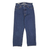 LEVI'S Big E Womens Jeans Blue Loose Straight Denim Raw W29 L26 Vintage Style