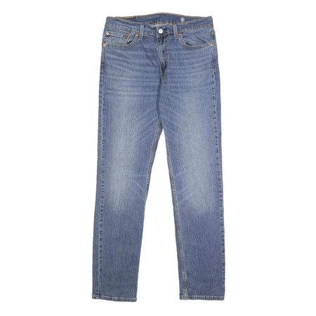 LEVI'S 511 Slim Mens Jeans Blue Slim Skinny Denim Medium W32 L32 Cotton Blend