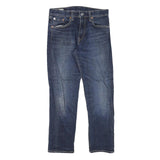 LEVI'S 502 Mens Jeans Blue Slim Straight Denim Medium W28 L25 Classic Fit Zip