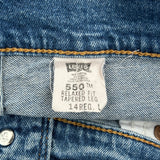 550 Levis Jeans - 30W US 6 Blue Cotton