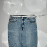 550 Levis Jeans - 38W 32L Light Wash Cotton