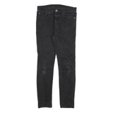 LEVI'S 510 Mens Jeans Black Slim Skinny Denim W31 L29 Stretch Cotton Blend