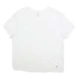 NAUTICA Mens White L T-Shirt Short Sleeve Crew Neck Cotton Casual Everyday