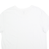 NAUTICA Mens White L T-Shirt Short Sleeve Crew Neck Cotton Casual Everyday
