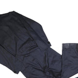 TULLAHOMA Mens Black Cotton Blend Loose Dungarees L W38 L32 Workwear Pockets