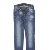 PHILIPP PLEIN Womens Jeans Blue Slim Skinny Denim Medium W26 L32 Fashion