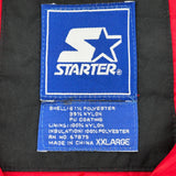 Nc State Starter College Jacket - 2XL Black Nylon