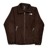 The North Face Fleece Jacket - Large Brown Polyester