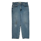 Levis 550 Jeans - 32W 30L Light Wash Cotton