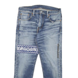 LEVI'S 508 Tapered Womens Jeans Blue Cotton Blend Regular Tapered Rinse W31 L26