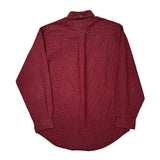 Tommy Hilfiger Checked Shirt - Medium Red Cotton