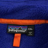 Made In USA Patagonia Cropped Fleece - 2XL Blue Polyester