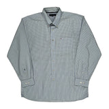 Tommy Hilfiger Checked Shirt - XL Blue Cotton