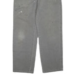 DICKIES Mens Regular Fit Straight Grey Denim Jeans W34 L30 Workwear Casual