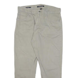 CALVIN KLEIN JEANS Mens Regular Fit Beige Cotton Blend Trousers W32 L26 Casual