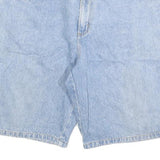 MCORVIS Mens Light Blue Denim Shorts M W32 Classic Cotton Blend Casual Fit