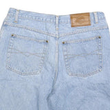 MCORVIS Mens Light Blue Denim Shorts M W32 Classic Cotton Blend Casual Fit