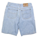 MCORVIS Mens Light Blue Denim Shorts M W32 Classic Cotton Blend Casual Fit