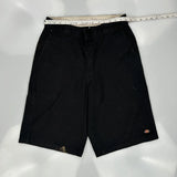 Dickies Shorts - 34W 11L Black Cotton
