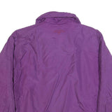 OBERMEYER Womens Purple Nylon Jacket S Casual Zip Up Lightweight Outdoor