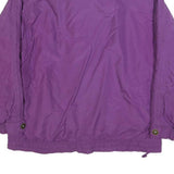 OBERMEYER Womens Purple Nylon Jacket S Casual Zip Up Lightweight Outdoor
